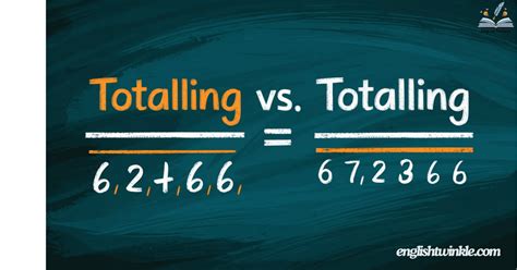 totaling vs totalling.